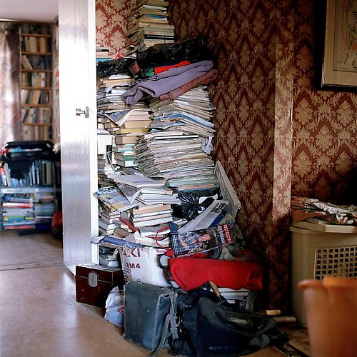 OLGA CHAGAOUTDINOVA | STACK OF BOOKS | C-PRINT | 61 x 61 CENTIMETERS | 2004