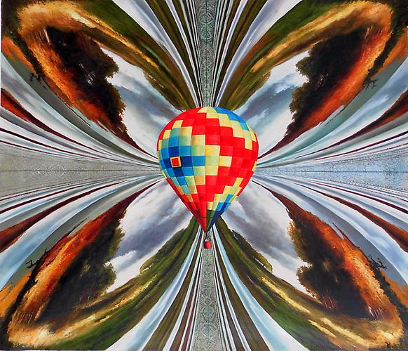 Armed and Dangerous, 2010.
Oil on canvas, 65 x 55 inches.