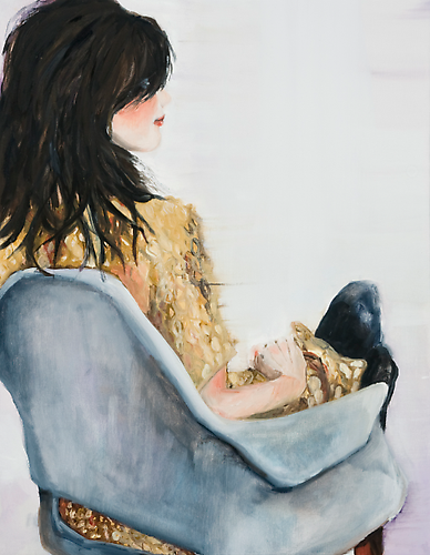 Mie (tiny)
Maureen Cavanaugh, 2012
Oil on Canvas
28 x 22 inches