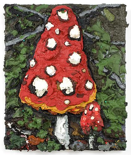Untitled (decomposers), 2010
mixed media on canvas
12 x 10 inches