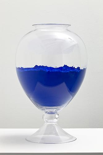 Yves Klein’s Ashes
2010
Glass urn, pigment
21. 5 x 13 x 13 inches