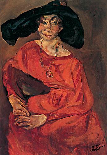 Chaim Soutine,  Woman in Red , c. 1923–24