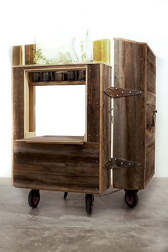Research Station (2012) with Taylor Blachly
Mixed materials
60h x 36w x 24d in