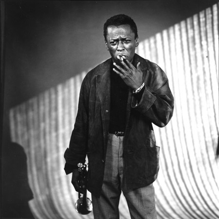 William Claxton, Miles Davis with Cigarette, Los Angeles
1957
gelatin silver print