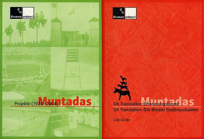  ANTONI MUNTADAS: PROJEKTE (1974-2004) 
Two volumes | Paperback, 287 / 255 pages | English and German | Fully illustrated | Neues Museum Weserburg Bremen, 2004 | ISBN: 3-928761-66-8

 MORE INFO  ◆  ADD TO CART  - $60