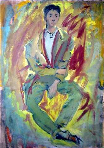 Portrait of Conrad,1948
Oil on canvas	
43 x 29 inches (109.22 x 73.66 cm)	
DEKO_E_018