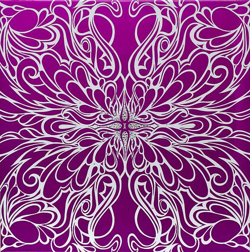Untitled, 2010
Automotive paint on wood panel
24 x 24 inches
