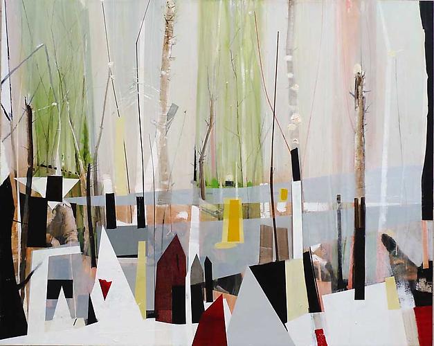 Lost Edge 29, 2009.
Acrylic on Canvas, 48 x 60 inches.