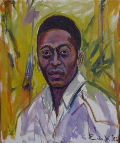 Pele No. 1,1982		
Oil on canvas	
21 3/4 x 19 inches (55.25 x 48.26 cm)		
Signed and dated lower right
DEKO_E_047