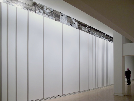 SEQUENCE | OIL ON ALUMINUM AND LATEX PAINT | 204 X 488 INCHES | 2009
INSTALLATION VIEW | CARLETON UNIVERSITY ART GALLERY | OTTAWA, CANADA