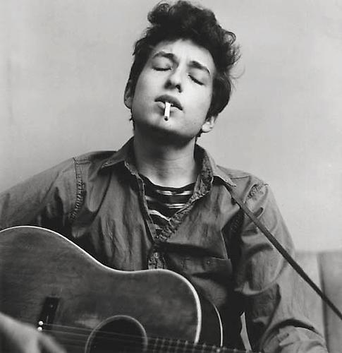 Bob Dylan, New York [smoking]
1963
gelatin silver print