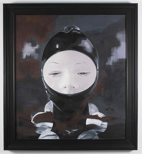  diver , 2010
Oil on canvas
70 x 64 inches