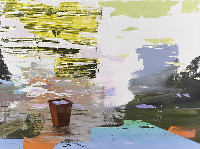 Catscratch, 2011 
Oil on canvas 
30 x 40 inches