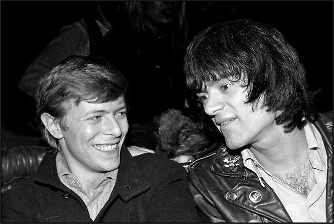 David Bowie and Dee Dee Ramone, Mudd Club
1978
Digital Print
16 x 20 in.
Ed. 25