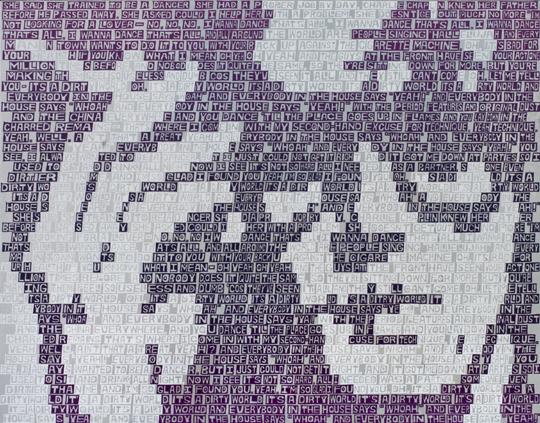 Erik Den Breejen
 It's a Dirty World II , 2012
Acrylic on canvas
42 x 54 inches