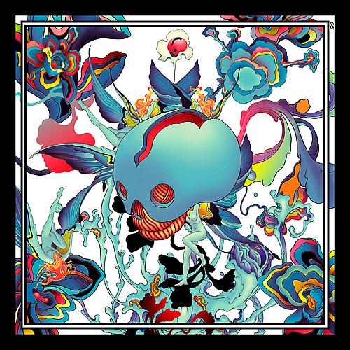 OVM JAMES JEAN Silk Scarf
 Hand rolled, stitched edges
Edition of 50 
36 x 36 inches