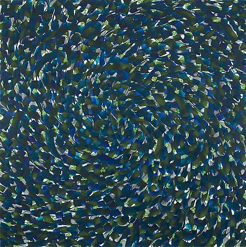 Pouran Jinchi
Untitled 12 (Entropy Series)   2010
Ink and acrylic on canvas
48 x 48 in / 122 x 122 cm