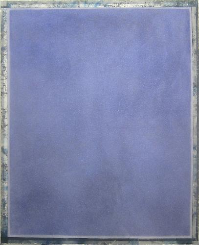 Ryan Wallace, Tablet (Blue) (2012)
Oil, Enamel, Acrylic, Crystalina, Mylar On Canvas
60h x 48w in (152.4h x 121.92w cm)