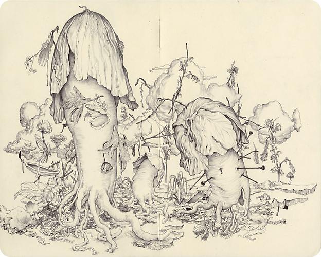 JAMES JEAN
Mole E, 2010
Ink on paper
9 X 10 inches