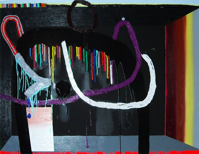 Intercom
Oil on canvas
59 x 79 inches