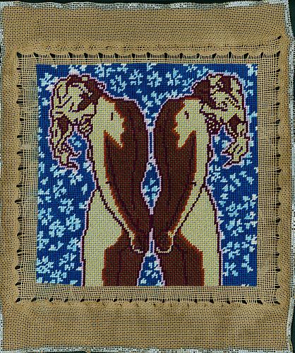 Maria E. Pineres
bluebulb   2006
Cotton threads on canvas
10.5 x 9 in