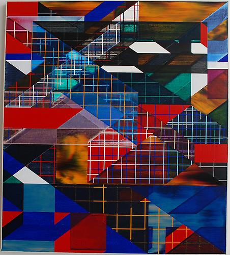 Changha Hwang
Setting, 2009.
Acrylic on cotton canvas, 37 x 33 inches.