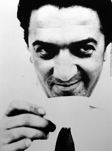 Fellini Drinking Coffee, Rome
1956
gelatin silver print