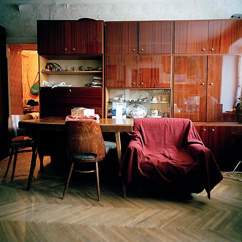 OLGA CHAGAOUTDINOVA | CHAIR IN MOSCOW APARTMENT | C-PRINT | 61 x 61 CENTIMETERS | 2005