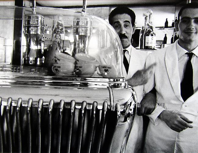 Two Waiters in Cafe, Rome
1956
gelatin silver print