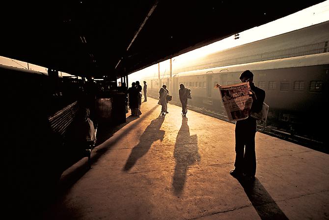 Train Platform at Old Delhi, India
1983
C-type print on Fuji Crystal Archive paper