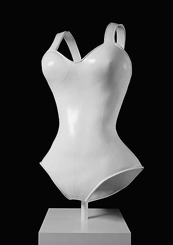Rachel Hovnanian
Body Armor   2009
Cold cast marble, reinforced fiberglass and lacquer
55 x 28 x 20 in