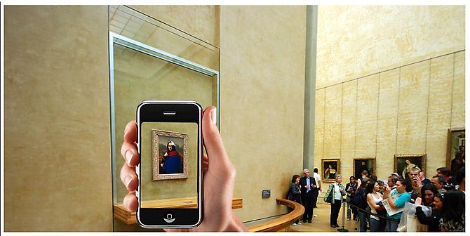 Still from Frenchising Mona Lisa.