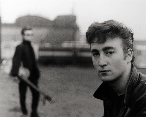 John Lennon, Hamburg Fun Fair, Heiligengeistfeld
1960
gelatin silver print