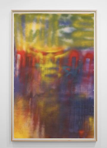  Abstract Drawing No. 2 , 2012, cotton paper and paint, 66.75 x 42 inches