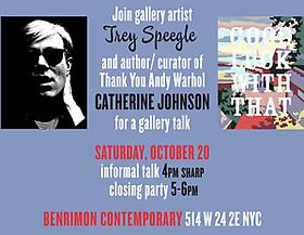 Good Luck With That & Thank You Andy Warhol Gallery Talk