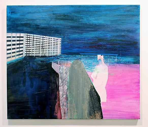  Head Case Miami , 2010
Silkscreen, oil on canvas
36 x 42 inches