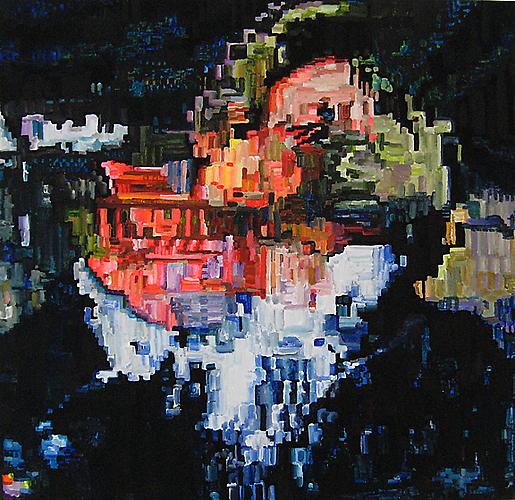 Kathy Grayson
Hillary, 2008
Acrylic on canvas
22 x 22 inches