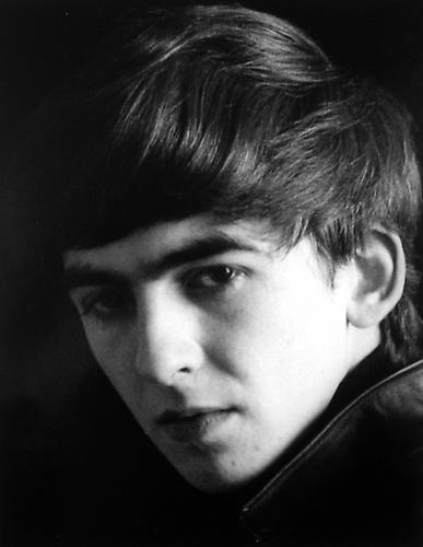 Astrid Kirchherr, George Harrison, Hamburg, Black Portrait 1
1962
gelatin silver print