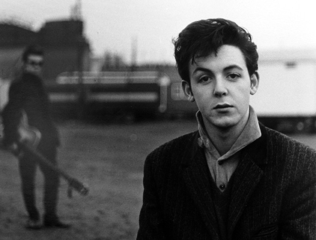 Astrid KirchherrPaul McCartney, Hamburg Fun Fair, Heiligengeistfeld
1960
platinum/palladium