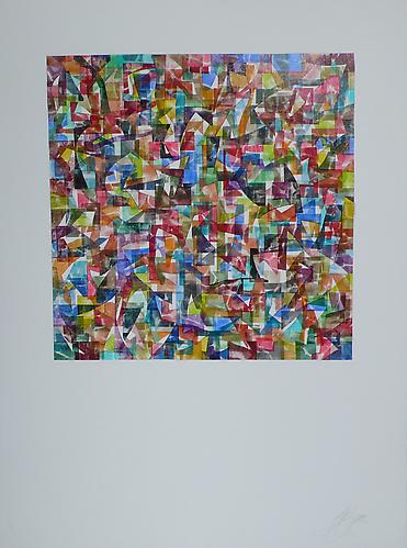 Charles Spurrier
 Untitled 
pigment, tape, paper
30" x 22.25"
