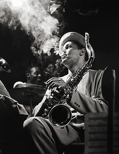 Herman Leonard, Dexter Gordon, New York City
1948