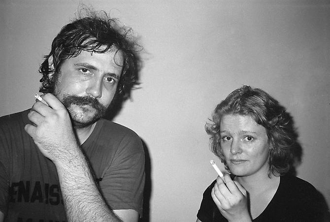 Lester Bangs and Mary Harron at an East Village party
1977
Silver Gelatin Print
16 x 20 in.
Ed. 25