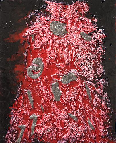 Min Hyung
 Lonely Sunflower , 2011
oil, glue on board
16 x 20 inches
