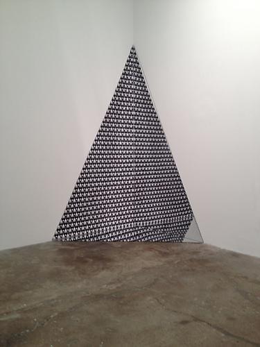 Temple of Persisting Time (2011)
Sewn Photographs, Mirrored Plexiglas
86h x 29w x 60d in (218.44h x 73.66w x 152.4d cm)