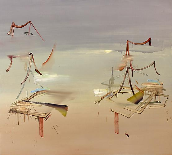 Neighbourly | 40" x 44" | Oil on canvas | 2011