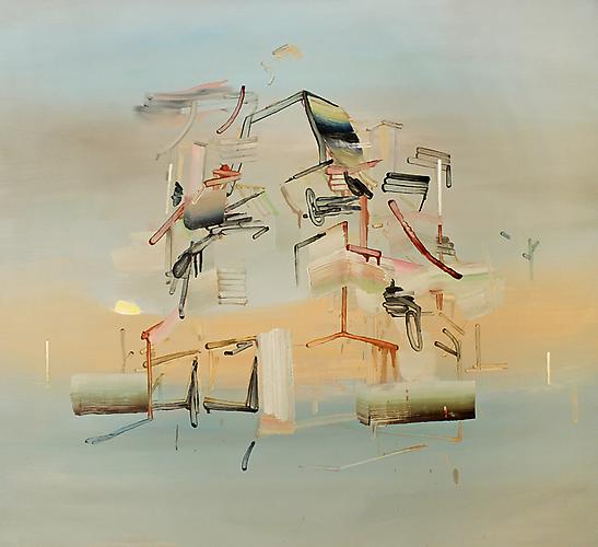 Cotton Lodge | 48" x 54" | Oil on canvas | 2011