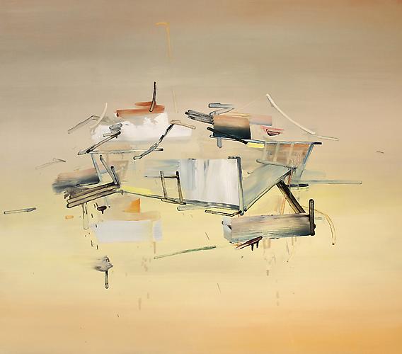 The Bungalow | 48" x 54" | Oil on canvas | 2011