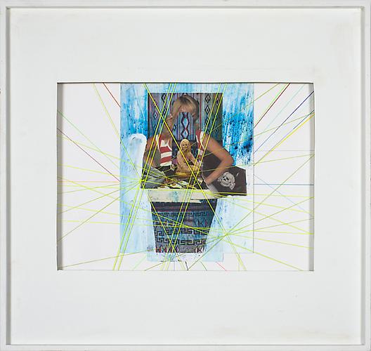  Mahjong , 2011
Etched plexi, collage in artist frame
28 x 30 inches