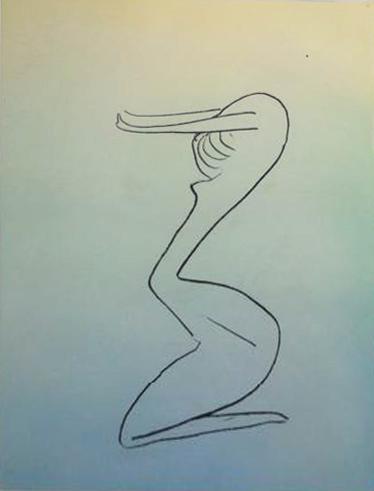 Man Ray
Print D (Les Anatomes Series), 1970
Aquatint; Edition of 25
Illustrated in Man Ray Opera Graphica, Vol. I, pg. 134; Sheet: 26 x 20 inches