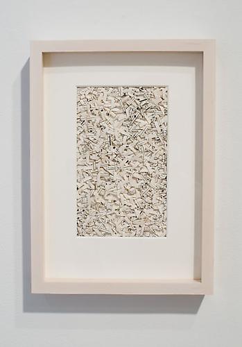 Stefana McClure, Three Blind Mice (variations on the theme) (detail), 2009
Cut paper, 10 x 7 inches